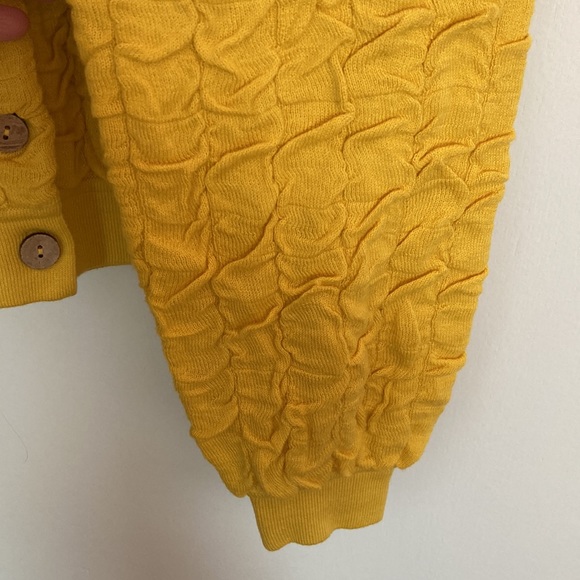 Free People Beach golden yellow sweater. Size XS/ T/P - Picture 6 of 12